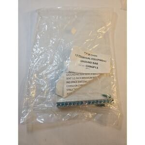 Cutler Hammer 13 Terminal Ground Bar Kit Type CH9G CH9GP13 NEW NOS